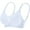 Sky Blue, variant on Lenpel Women's Seamless Bras Soft Comfortable Wirefree Lightly Padded Lift Push up Bralettes Full Coverage T Shirt Bras