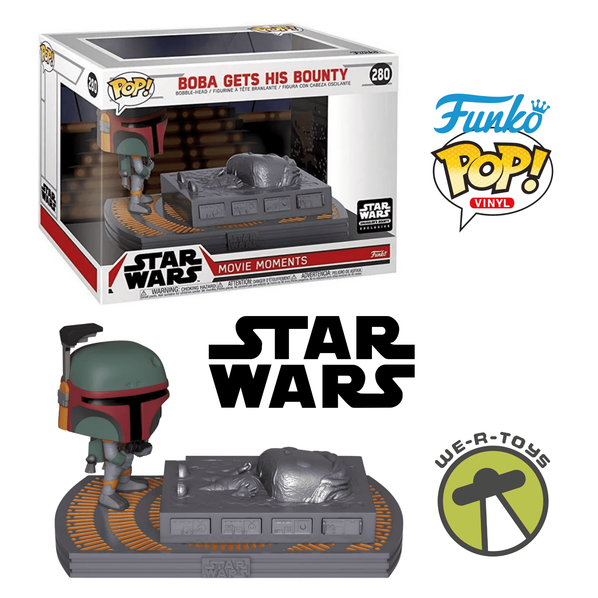 Funko POP! Star Wars Boba Gets His Bounty Vinyl Figure