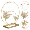thumbnail image 3 of Hemoton Exquisite Plant Flower Terrarium with Creative Butterfly Pattern Decorative Home Vase Adornments, 3 of 8