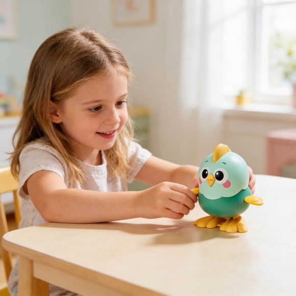 Decoration Wind Up Funny Interactive Cute Jumping Chicken Wind Up Animals Wind Up For Use Kids Animal Wind Ups For Home Travel