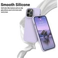 thumbnail image 3 of Entronix Silicone Case Designed for Apple iPhone 16 Liquid Silicone Case, Shockproof Slim Case Built for Apple iPhone 16, Purple, 3 of 5