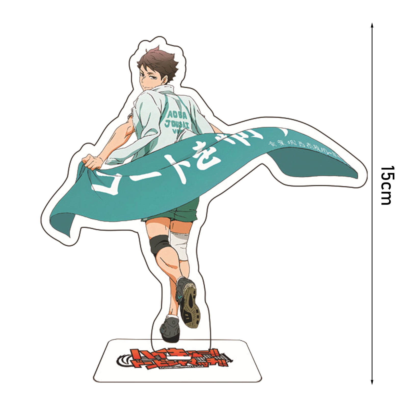 Anime Acrylic Stand Action Figure Toy Haikyuu!!! Wiki Combination Group PVC  Acrylic Desktop Stand Model