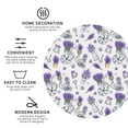 thumbnail image 3 of Naloa Lavender Bicycle Leather Coasters for Drinks, Durable Drink Coasters 4 Set for Tabletop Protection, Luxurious Home Décor and Housewarming Gift ( {designName})Round Shape, 3 of 6