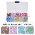 thumbnail image 3 of 150pcs Matte Glass Beads Round Frosted Beads with Hole for Jewelry Bracelet, 3 of 6