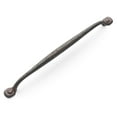 thumbnail image 2 of Hickory Hardware P2994-RI-5B 12 in. CC Refined Rustic Cabinet Pull, Rustic Iron - Pack of 5, 2 of 5
