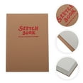 thumbnail image 4 of Sketch Book Brown Paper 1Set 11.4X8.3X0.9In, 4 of 8
