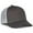 Charcoal/white, variant on Outdoor Cap OC555M Plastic Snap Closure, Low Crown Cap-Charcoal/White