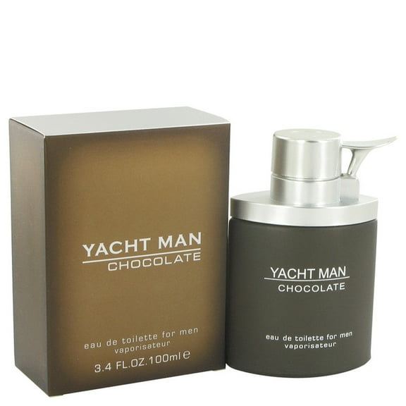 Yacht Man Chocolate 3.4 oz Eau De Toilette Spray For Men