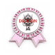 thumbnail image 1 of Alas animales,mitos,dragones. Insignia broche Medalla rosa premiada, 1 of 3