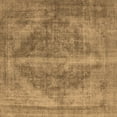 thumbnail image 1 of Ahgly Company Indoor Square Oriental Brown Industrial Area Rugs, 4' Square, 1 of 4
