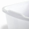 thumbnail image 5 of Sterilite 18 Qt. Dishpan, Multi-Purpose Plastic Wash Tub, Kitchen, Sink, White, 1 Count, 5 of 7