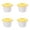 Yellow(4Pcs), variant on HWHCGZ Large Microwave-Safe Plastic Rice Cooker - Yellow Multi-Functional Thermal Lunch Box, 21.0cm×12.0cm×10.0cm for Kitchen Use.