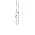 thumbnail image 2 of Angara Collier en Diamant Naturel - Pendentif Cœur Diable en Platine pour Femmes, 2 of 8