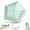 Green, variant on Pencil Umbrella, Ultra Light Mini Travel Umbrella with Upf 50+ Sun Protection, Compact Pencil Pocket Parasol for Rain, Handbag, Commute, Beach, Hiking, Outdoor Use