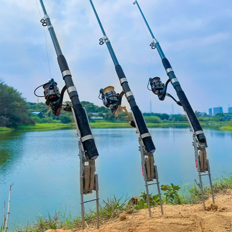 folding fishing rod holder DYPASA Vertical Fishing Rod Rack Aluminum Fishing Rod Holder Adjustable Retractable Carp Fishing Pole Stand Fishing Accessories Wall Mounted Fishing Rod Rack : Sports & Outdoors built rack offers unparalleled convenience and organization for your fishing expeditions 56.3'' Portable Fishing Rod Case