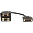 thumbnail image 4 of Rocstor 1 ft DVI-I Analog to 2x VGA Video Splitter Cable - M/F, 4 of 6