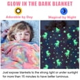 thumbnail image 6 of Blanket for Kids Girls, Christmas Throw Blanket for Girls, Flannel Furry Fleece Blanket, Blankets for Kids, 60 x 50 in, 6 of 7