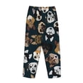 thumbnail image 5 of Sigee Dogs Print Women's Soft Pajama Pants - Breathable and Comfortable Lounge Sleep Bottoms with Elastic Waistband and Pockets-, 5 of 9