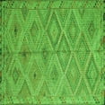 thumbnail image 1 of Ahgly Company Indoor Square Southwestern Green Country Area Rugs, 3' Square, 1 of 1