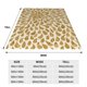 thumbnail image 3 of Fotbe Gold Drops Manta de Franela Acolchonada con Estampado, Súper Suave y Esponjosa, Extra Grande para Sofá, Cama, Uso Todo el Año-60"x50", 3 of 7
