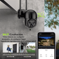 thumbnail image 4 of Cámara de Seguridad BLOOSOM 4mp HD Wifi exterior detección humana, 4 of 4