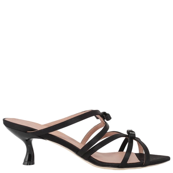 Malone Souliers Bowrama Satin Sandals, Brand Size 36 ( US Size 6 )