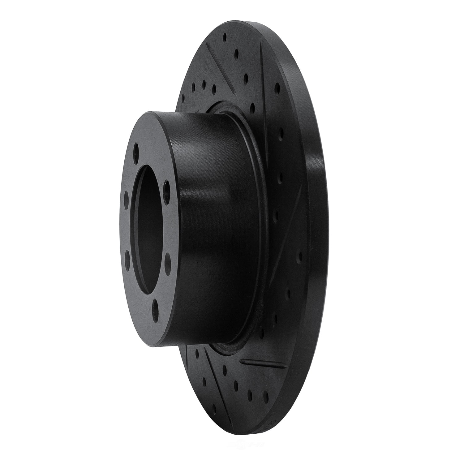Dynamic Friction Company 633-65001R DFC Brake Rotor - Drilled And Slotted - Black