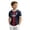 Dark Blue, variant on Boys' USA Soccer T-Shirt Kids Crewneck Short Sleeve Stripe Line Patriotic US Flag Shield Graphic Tee Casual Game Day Soccer Fan Gear Tops