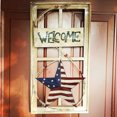 thumbnail image 3 of Metal American Flag Barn Star Decor Patriotic Mounted 3D Wall Art July of 4th Decoration, 3 of 4