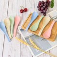 thumbnail image 2 of Lnrkai 8 Pcs Plastic Spoon Dinner Spoons, Portable Reusable Soup Spoon Reusable Multicolor Lightweight Durable Spoon Dishwasher & Microwave Safe for Gift Set, 2 of 8