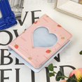 thumbnail image 5 of Mini Album Photo (Rose) 7,6 cm avec 40 Poches Fendues avec Couverture en Forme de Cœur et Porte-Cartes, 5 of 5