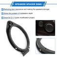 thumbnail image 3 of Unique Bargains Speaker Spacer Ring Tweeter Speaker Spacer Adator for GMC Yukon 2007-2019 for 6.5'' ABS 2 Pcs, 3 of 7
