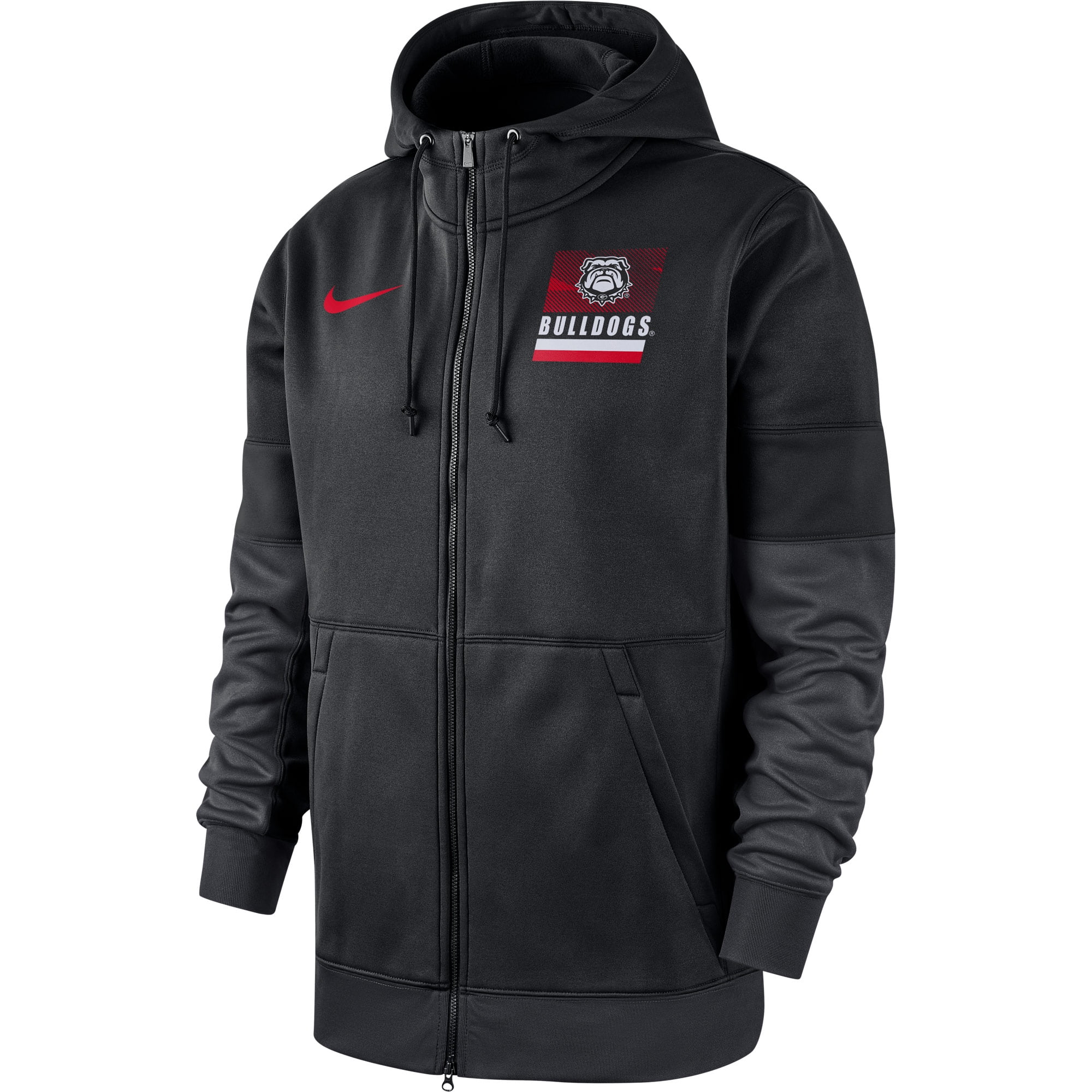 georgia bulldogs full zip hoodie