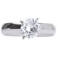 thumbnail image 3 of Anillo de Compromiso para Mujer LuckyLy Nova plateado Zirconia Cúbica 4mm Talla 6 a 8, 3 of 8