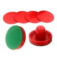 thumbnail image 3 of QualitChoice 1 Ensemble Mini Poussoirs de Hockey sur Air Rouges Taille et Palets Poussoirs de Hockey 2 Petites Palettes de Hockey Rouges 96mm, 3 of 6