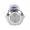 White, variant on WALFRONT 19mm 12V LED Waterproof Stainless Self-locking Latching Push Button Switch, Button Switch,Self-locking Switch