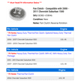 thumbnail image 2 of Fan Clutch - Compatible with 2000 - 2011 Chevy Suburban 1500 2001 2002 2003 2004 2005 2006 2007 2008 2009 2010, 2 of 3