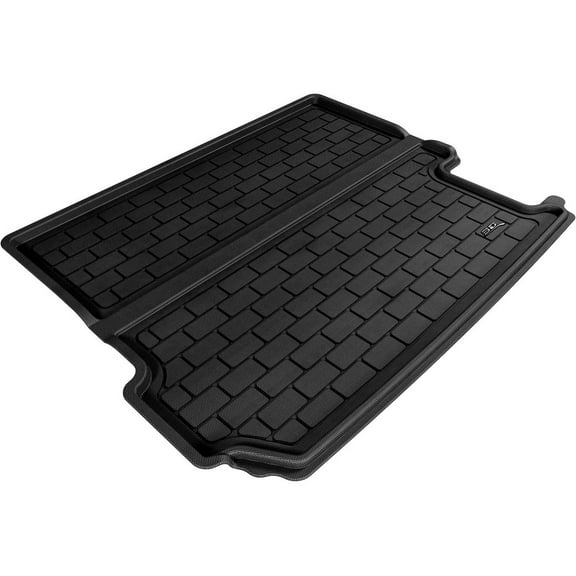 3D MAXpider Custom Fit Kagu Stowable Cargo Liner (Black) Compatible with BMW X3 2011-2017 - Cargo Liner