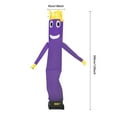 thumbnail image 4 of 3m/10ft Freestanding Advertising Inflatable Tube Men, Blow Up Giant Waving Arm Guy Fly Human Model(Purple), 4 of 14