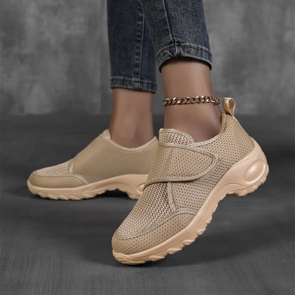Ortho Rest Women Diabetic Walking Shoes Edema Shoes for Swollen Feet Arch Support Orthopedic Sneakers
