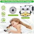 thumbnail image 3 of G®PEH Flea Traps, 2 Pack for Inside Your Home Flea Killer Indoor with 4 Flying Insect Trap Sticky Refill Discs Bed Bug Trap, Harmless & Friendly to Pets & Kids Pest Control Trap, 3 of 11