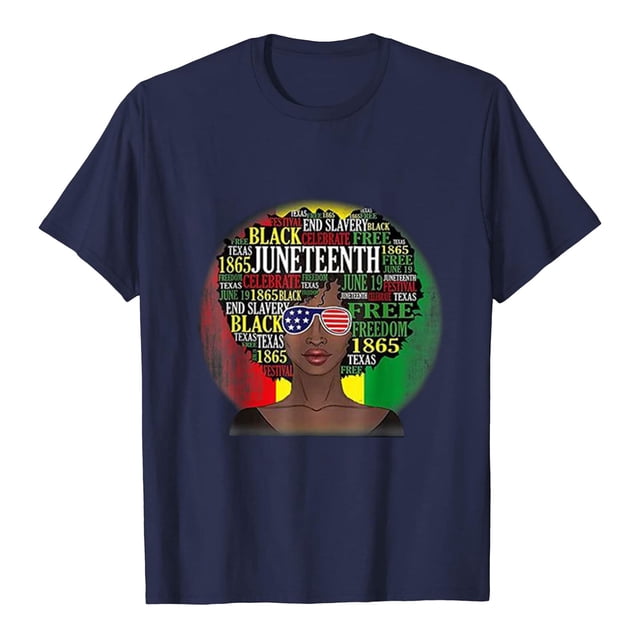 Camiseta de manga corta con estampado de letras informal para mujer Pompotops FGAJ2784