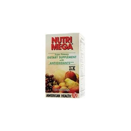 UPC 076630002820 product image for American Health 603605 Nutri Mega Super Potency With Antioxidants 120 Softgels | upcitemdb.com