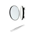 thumbnail image 4 of Magnifying Mirror 15x Suction Cup With Stainless Steel Tweezer Compact Makeup !, 4 of 5