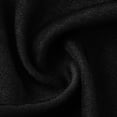 thumbnail image 7 of Staron Women's 3/4 Sleeve Collared Casual Pullover Top Loose Oversized Shirt Blouse Comfy Relaxed Basic Tunic, Black L, 7 of 7