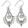 thumbnail image 5 of Prasiolite (Green Amethyst) - Brazil 925 Sterling Silver Earrings Jewelry DGE1084_E E-1075, 5 of 7