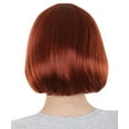thumbnail image 3 of Short Brown Bob Wig for Women – Synthetic Halloween & Cosplay Costume Wig, 3 of 11
