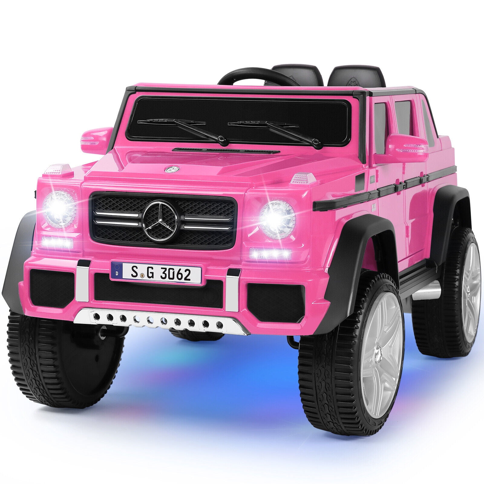 Pink ride on mercedes hotsell