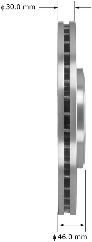 Bendix PRT6023 Premium Brake Rotor