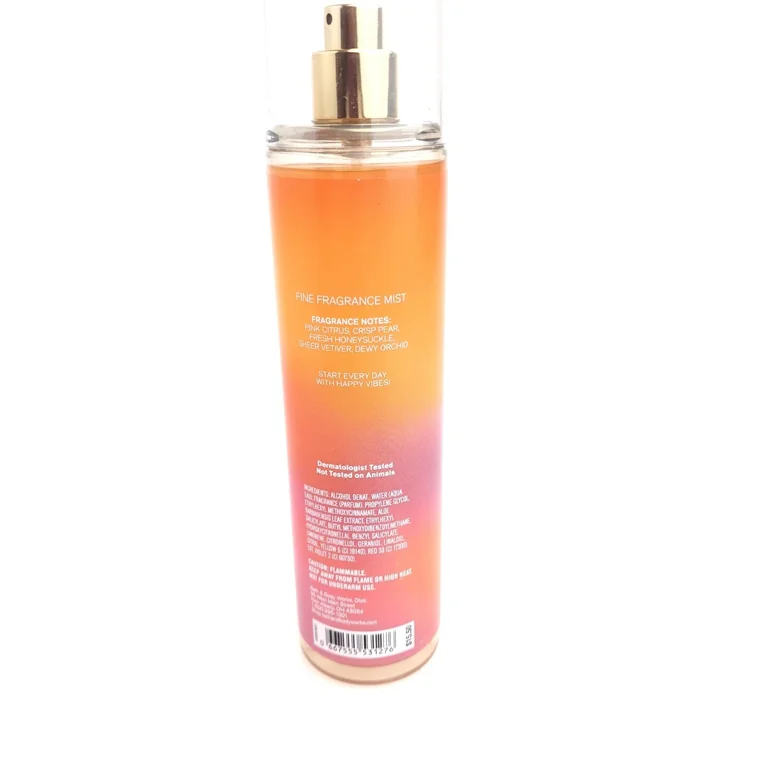 Bath and Body Works Happy Vibes Fine Fragrance Body Mist